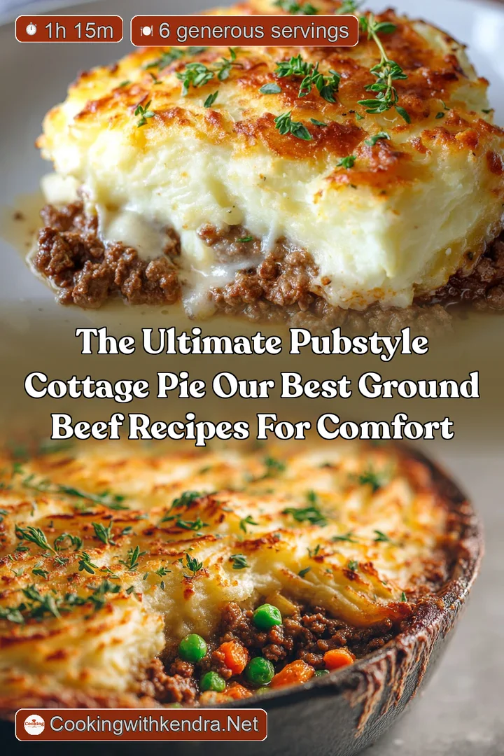 The Ultimate PubStyle Cottage Pie Our Best Ground Beef Recipes for Comfort