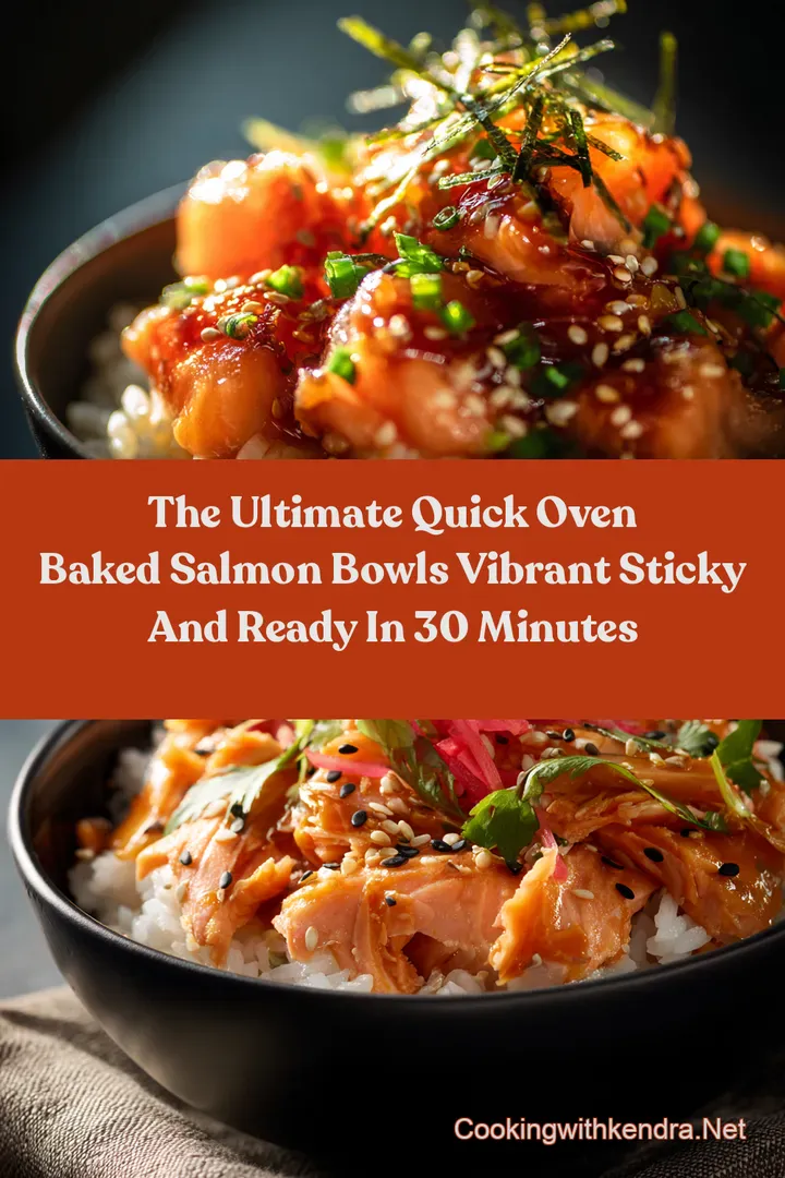 The Ultimate Quick Oven Baked Salmon Bowls Vibrant Sticky and Ready in 30 Minutes
