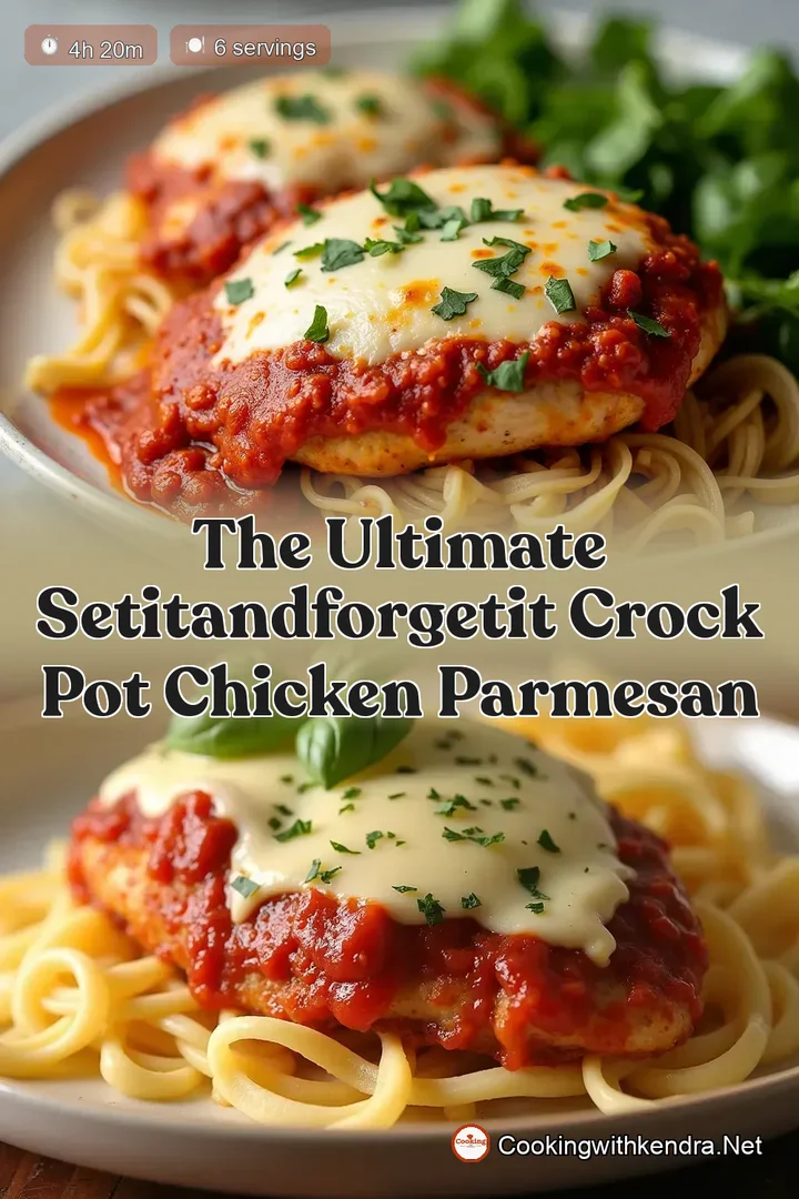 The Ultimate SetItandForgetIt Crock Pot Chicken Parmesan