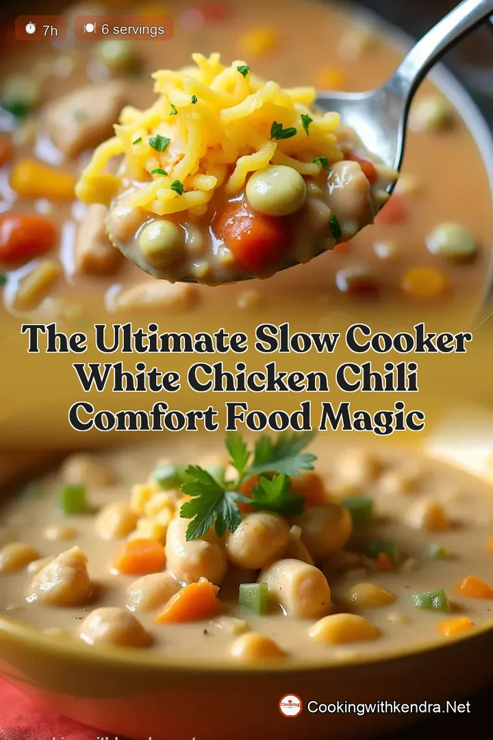The Ultimate Slow Cooker White Chicken Chili Comfort Food Magic
