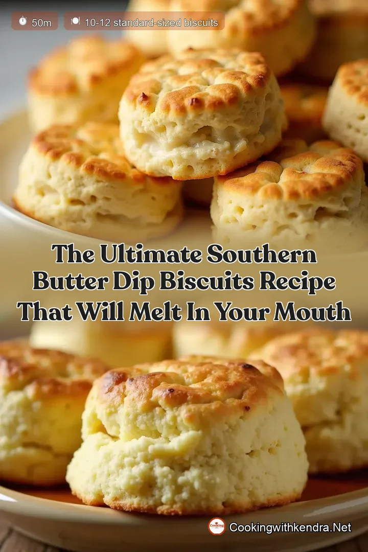 The Ultimate Southern Butter Dip Biscuits Recipe That Will Melt In Your Mouth