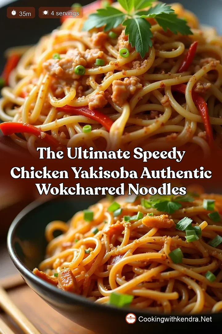 The Ultimate Speedy Chicken Yakisoba Authentic WokCharred Noodles