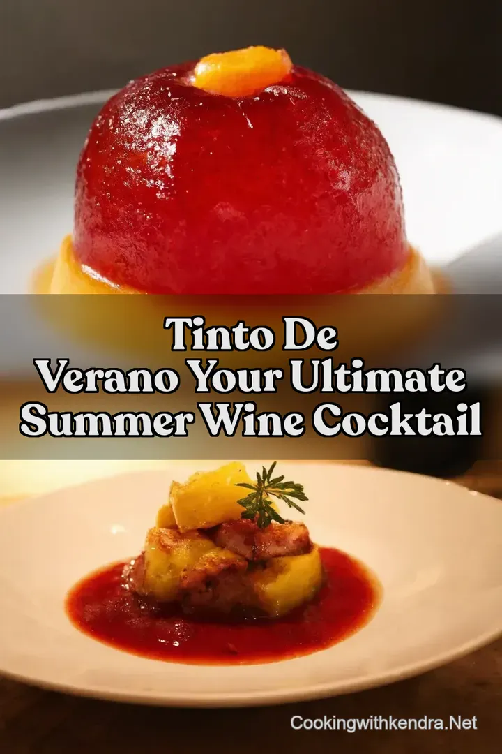 Tinto de Verano Your Ultimate Summer Wine Cocktail