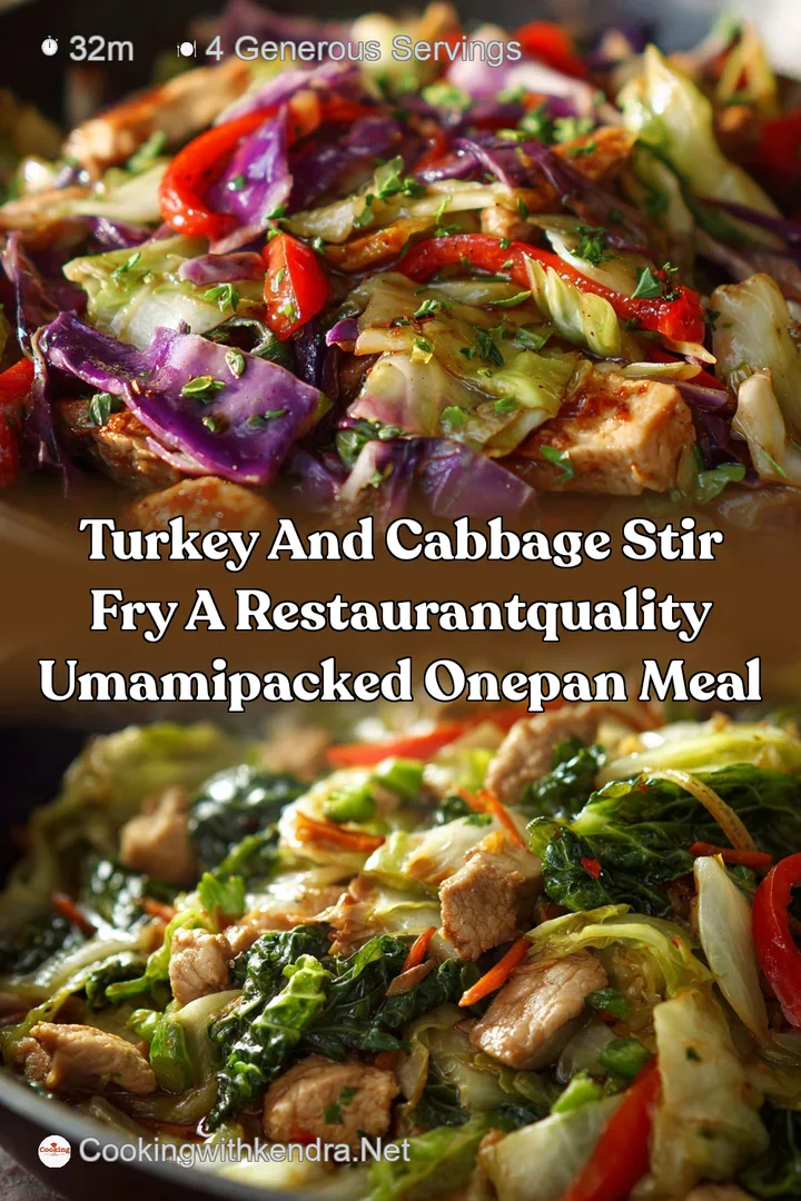 Turkey and Cabbage Stir Fry A RestaurantQuality UmamiPacked OnePan Meal