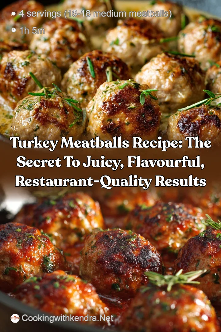 Turkey Meatballs Recipe: The secret to juicy flavourful restaurant-quality results
