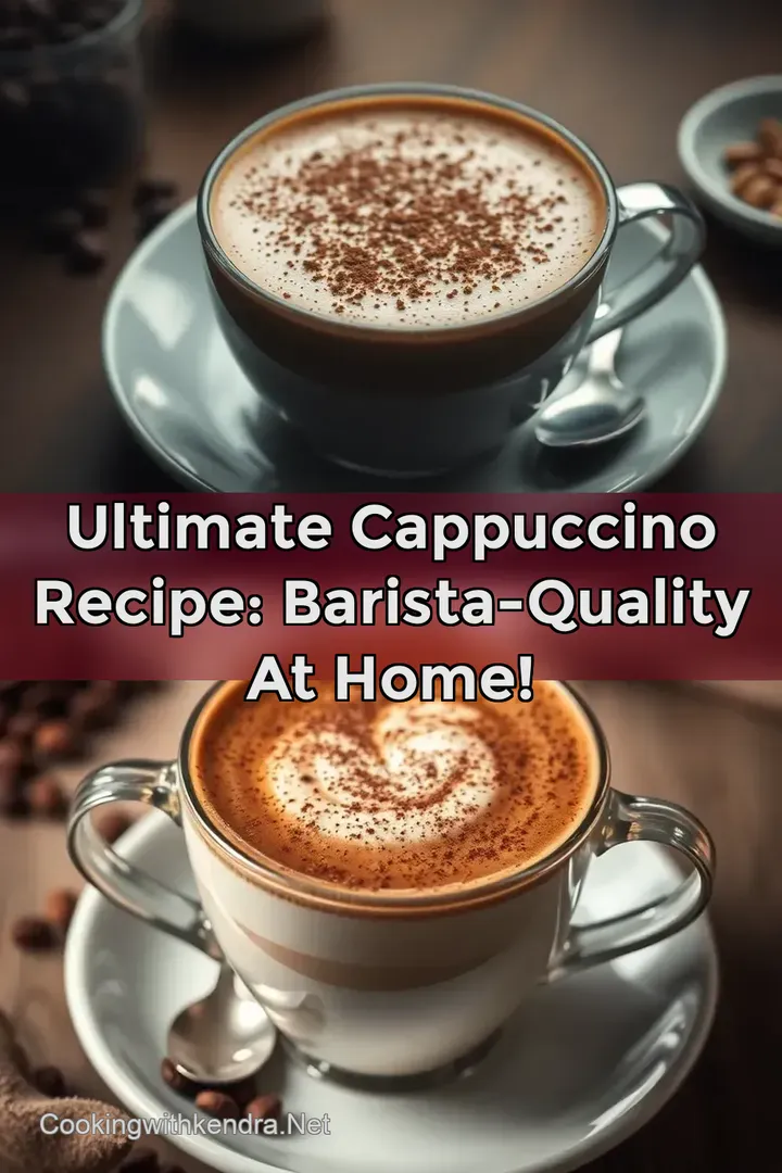 Ultimate Cappuccino Recipe: Barista-Quality at Home!