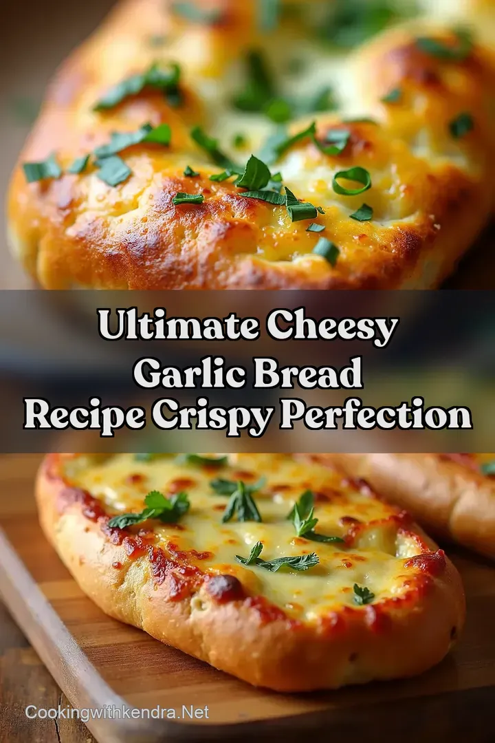 Ultimate Cheesy Garlic Bread Recipe Crispy Perfection