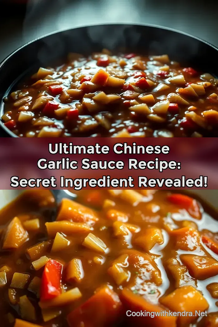 Ultimate Chinese Garlic Sauce Recipe: Secret Ingredient Revealed!