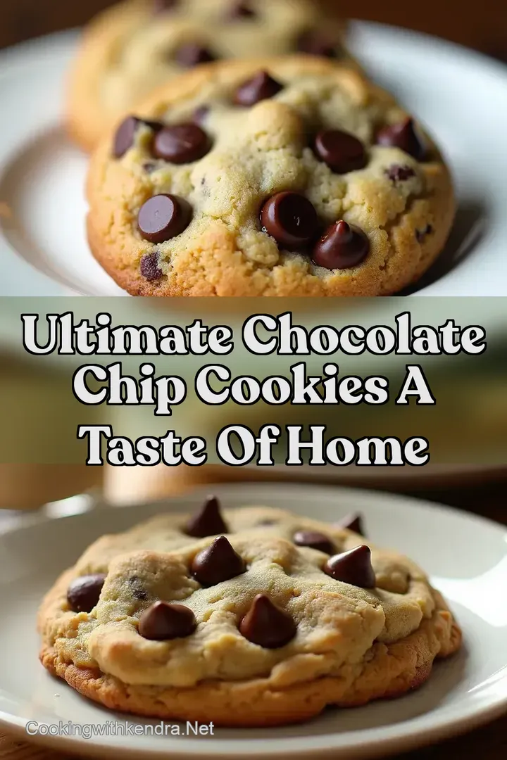Ultimate Chocolate Chip Cookies A Taste of Home