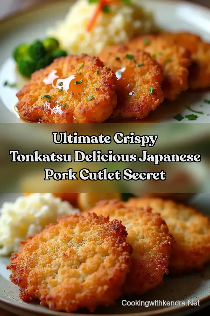Ultimate Crispy Tonkatsu Delicious Japanese Pork Cutlet Secret