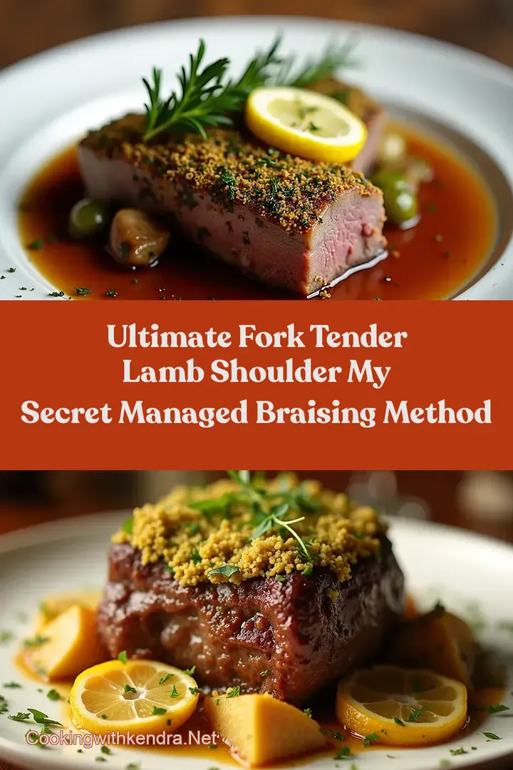 Ultimate Fork Tender Lamb Shoulder My Secret Managed Braising Method