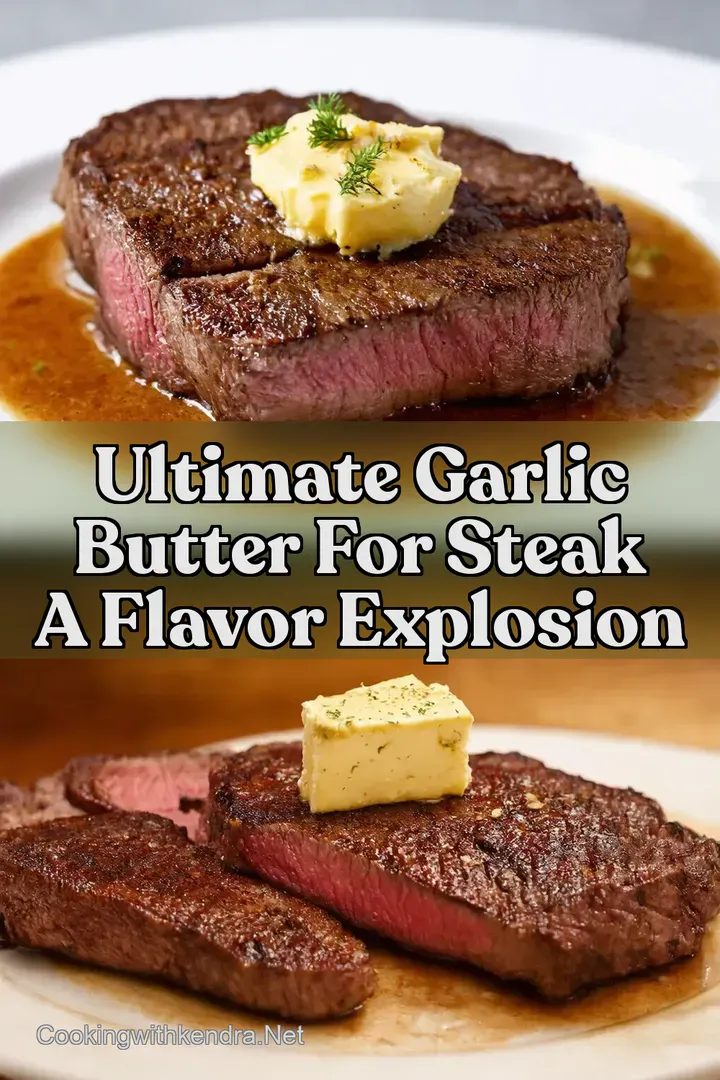 Ultimate Garlic Butter For Steak A Flavor Explosion : PIN FOR LATER Ultimate Garlic Butter For Steak A Flavor Explosion