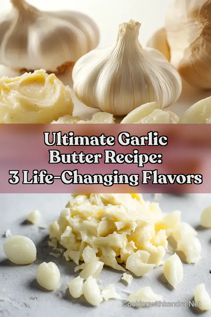 Ultimate Garlic Butter Recipe: 3 Life-Changing Flavors
