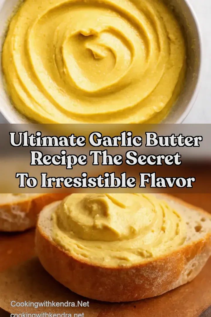 Ultimate Garlic Butter Recipe The Secret To Irresistible Flavor : PIN FOR LATER Ultimate Garlic Butter Recipe The Secret To Irresistible Flavor