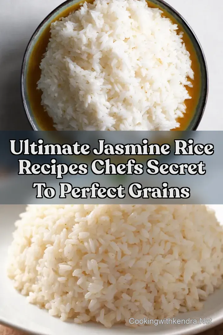 Ultimate Jasmine Rice Recipes Chefs Secret To Perfect Grains