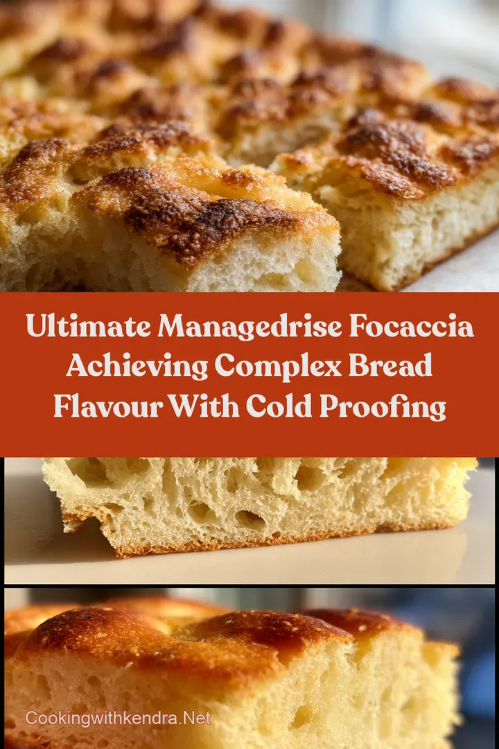 Ultimate ManagedRise Focaccia Achieving Complex Bread Flavour with Cold Proofing