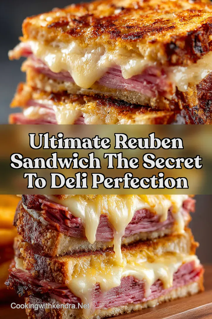 Ultimate Reuben Sandwich The Secret to Deli Perfection