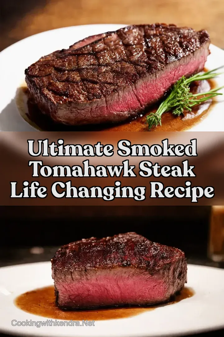 Ultimate Smoked Tomahawk Steak Life Changing Recipe : PIN FOR LATER Ultimate Smoked Tomahawk Steak Life Changing Recipe