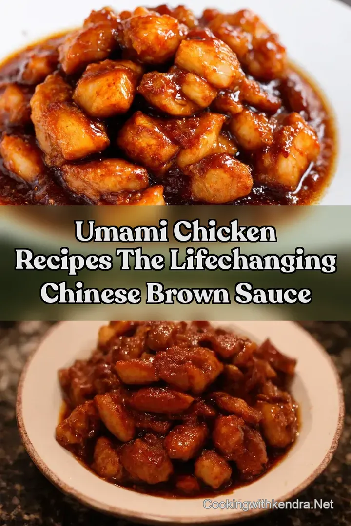 Umami Chicken Recipes The LifeChanging Chinese Brown Sauce : PIN FOR LATER Umami Chicken Recipes The LifeChanging Chinese Brown Sauce
