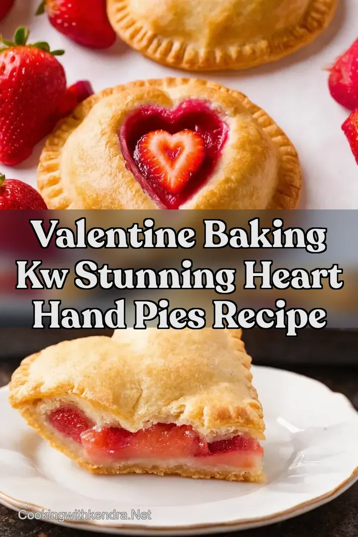 Valentine Baking kw Stunning Heart Hand Pies Recipe