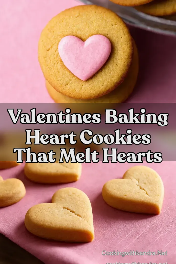 Valentines Baking Heart Cookies That Melt Hearts
