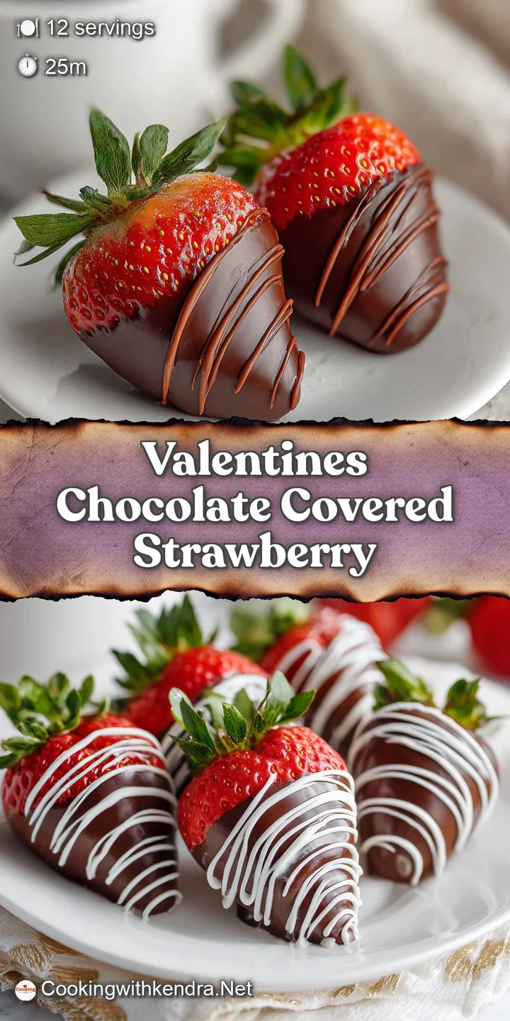 Close-up of a plump strawberry enrobed in rich, glossy chocolate, showcasing its smooth texture and tempting, decadent app...