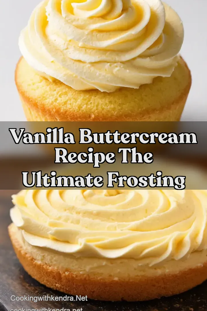 Vanilla Buttercream Recipe The Ultimate Frosting