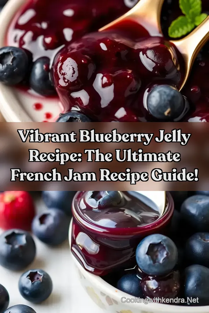 Vibrant Blueberry Jelly Recipe: The Ultimate French Jam Recipe Guide!