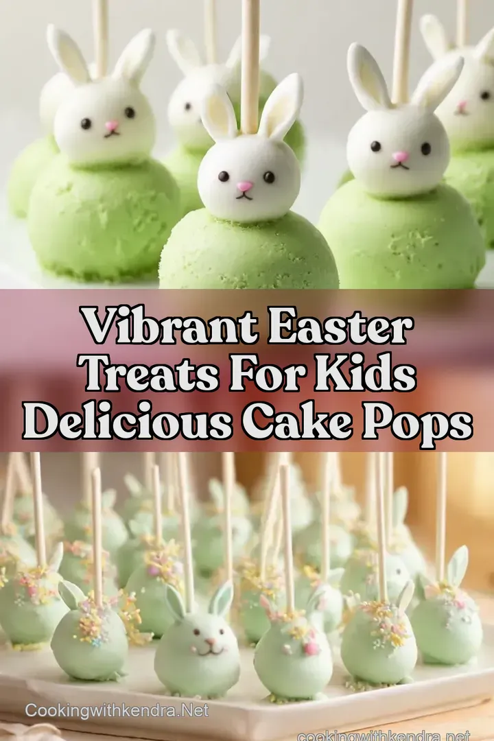 Vibrant Easter Treats For Kids Delicious Cake Pops