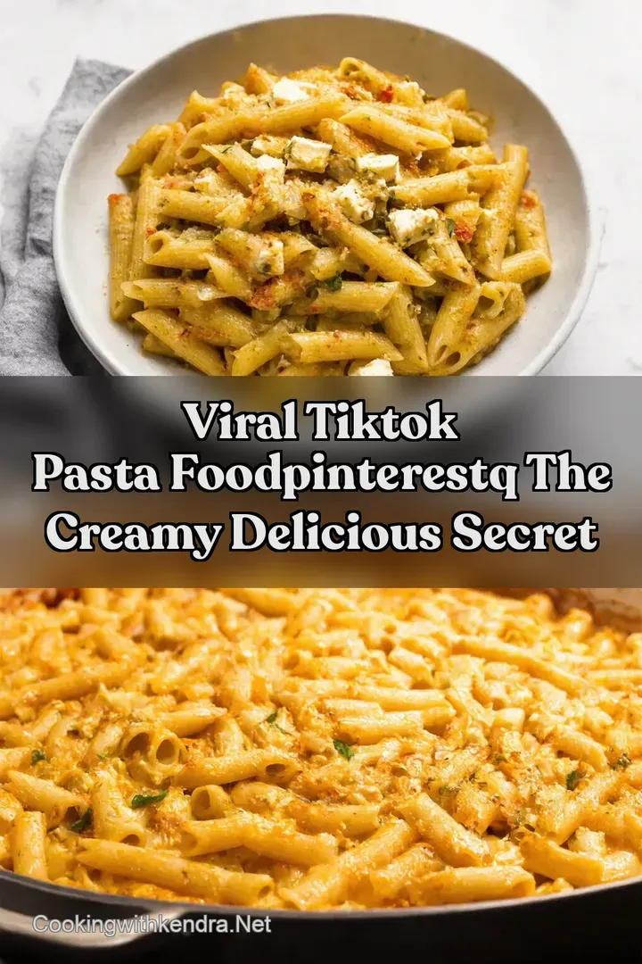 Viral TikTok Pasta foodPinterestQ The Creamy Delicious Secret