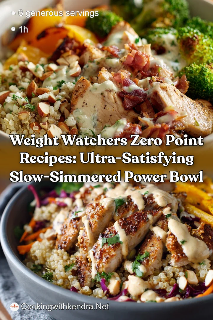 Weight Watchers Zero Point Recipes: Ultra-Satisfying Slow-Simmered Power Bowl