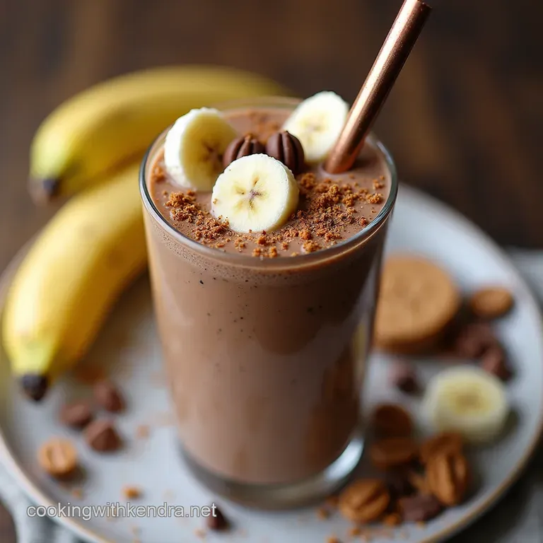 The FiveMinute Fuel Ultimate Chocolate Peanut Butter Banana Breakfast Shake
