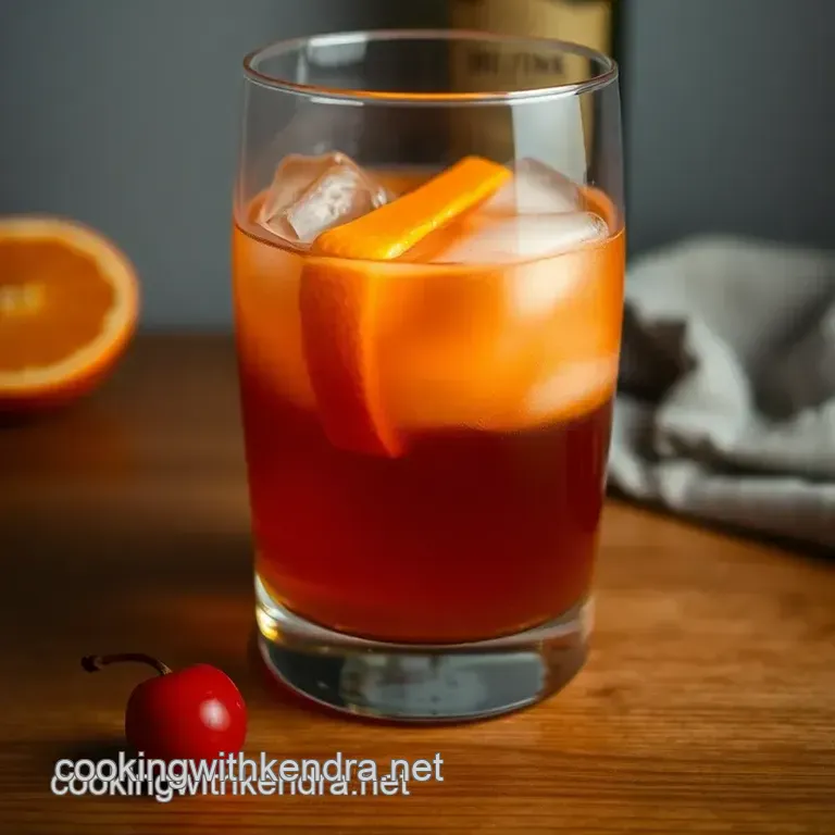 A Taste of France: The French Connection Cocktail presentation