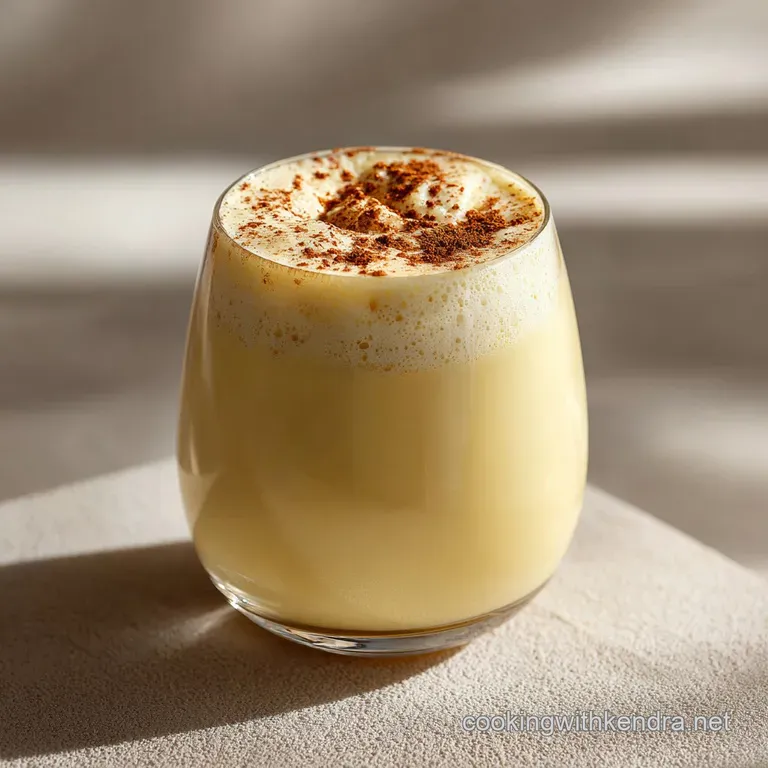Egg Nog Cocktail: Aged Custard Base Recipe