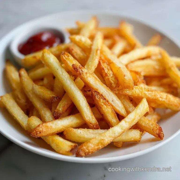 Air Fryer Frozen French Fries: Crispy & Quick