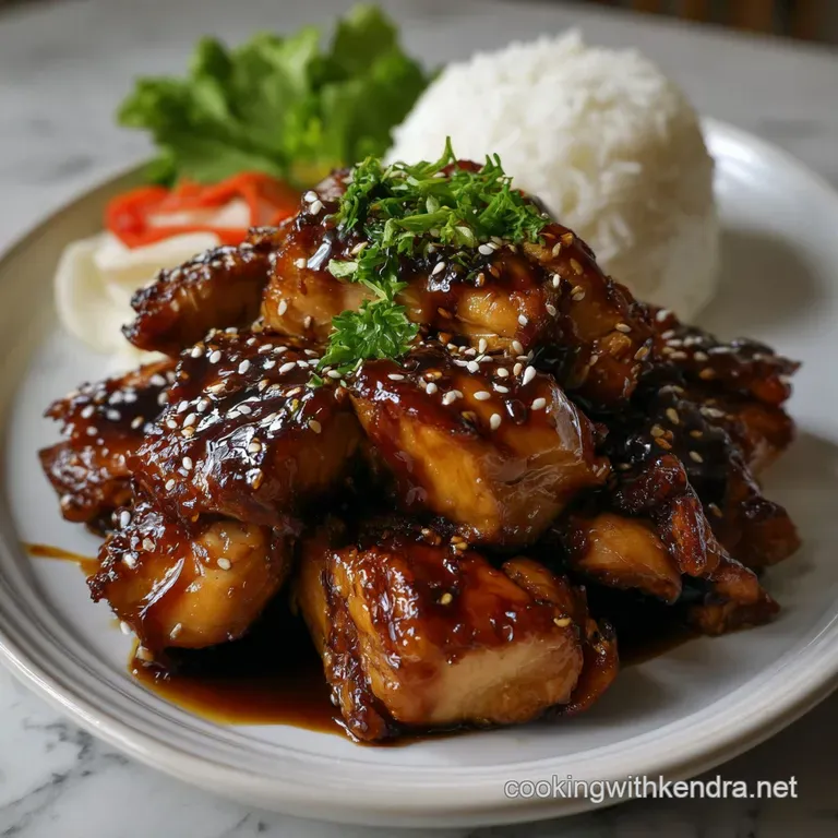 Easy Air Fryer Teriyaki Chicken Thighs | 28-Minute Umami Bomb