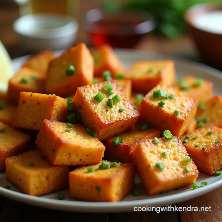 Air Fryer Tofu Crispy Perfection in Minutes presentation