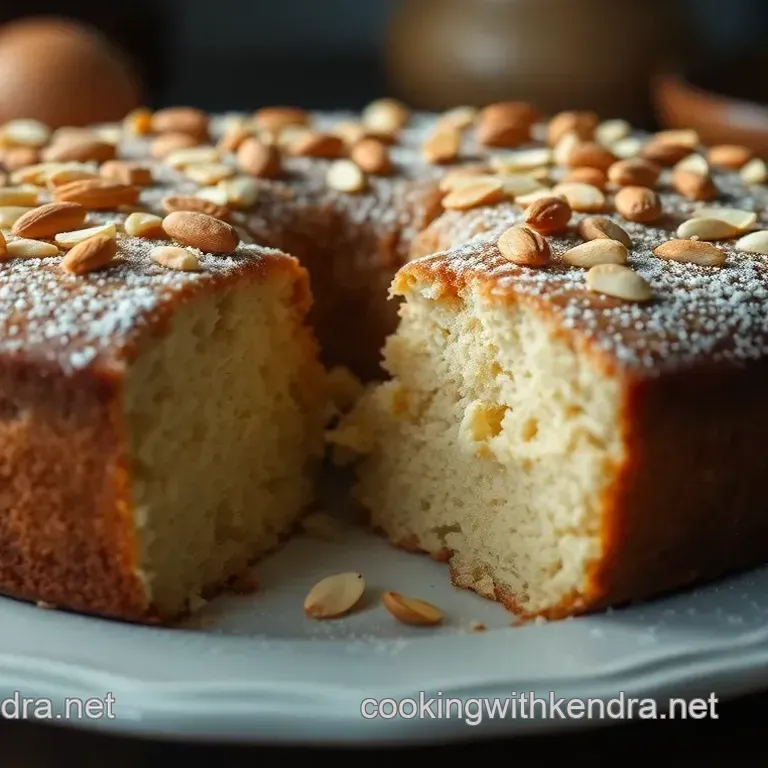 My Grandmother' s Easy Almond Nut Cake Recipe: A Delicious Delight
