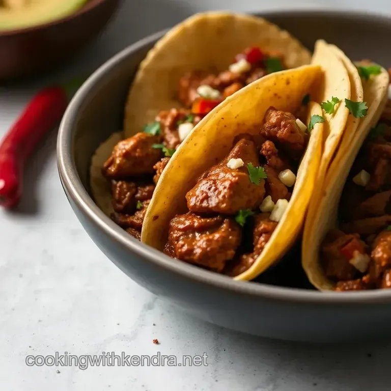 Ancho Chile Chicken Tacos: A Smoky Sensation presentation