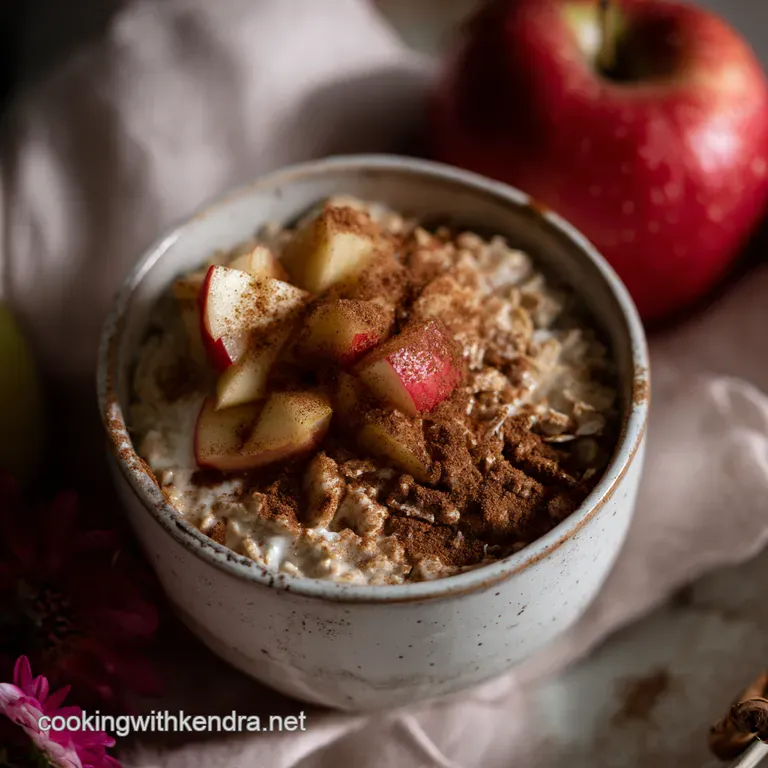 Apple Cinnamon Overnight Oats