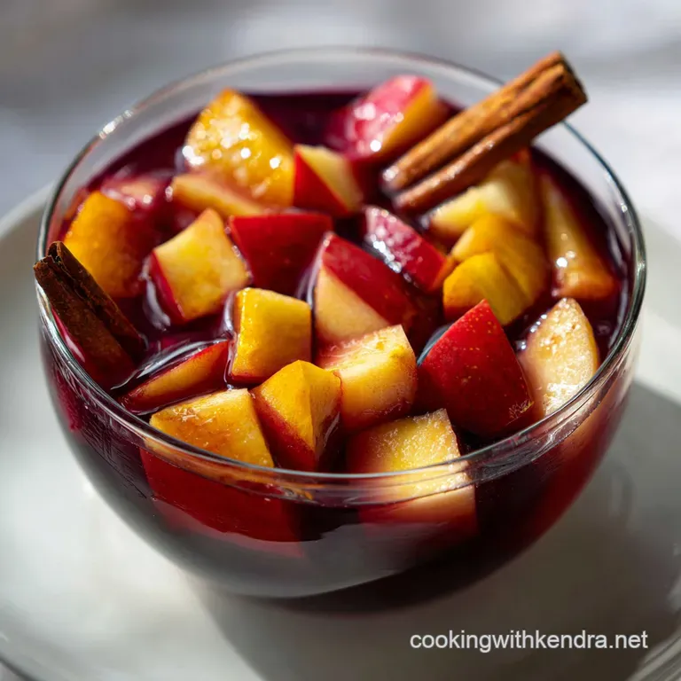 Apple Cinnamon Sangria