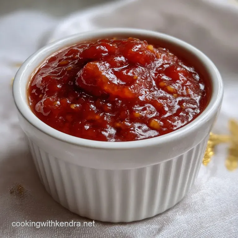 The Authentic Filipino Banana Ketchup Recipe presentation