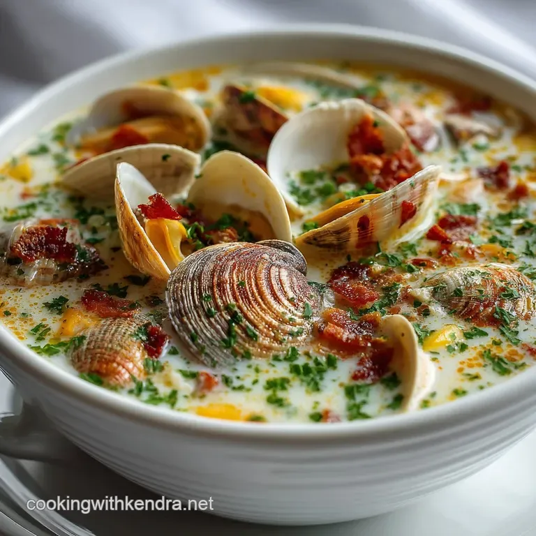 Rhode Island Clam Chowder: the Clear Broth Classic presentation