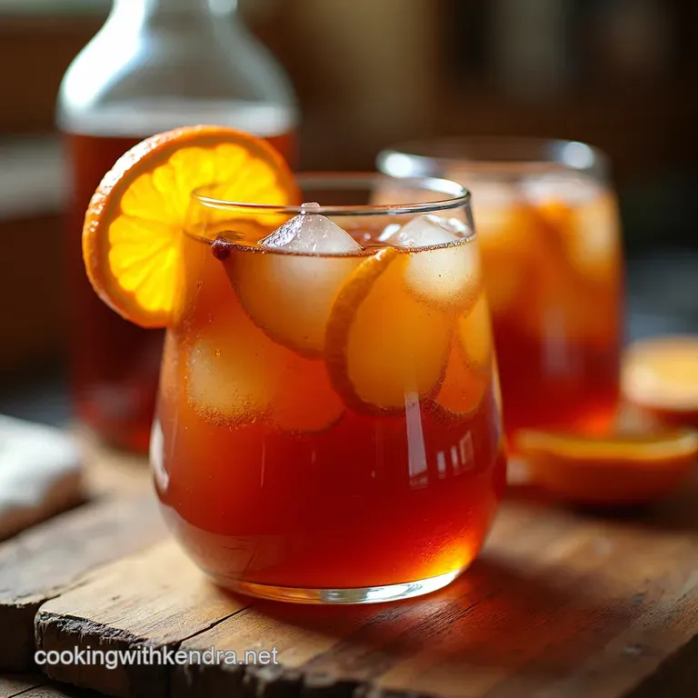 Autumns Embrace the Easiest Fall Sangria Ever presentation