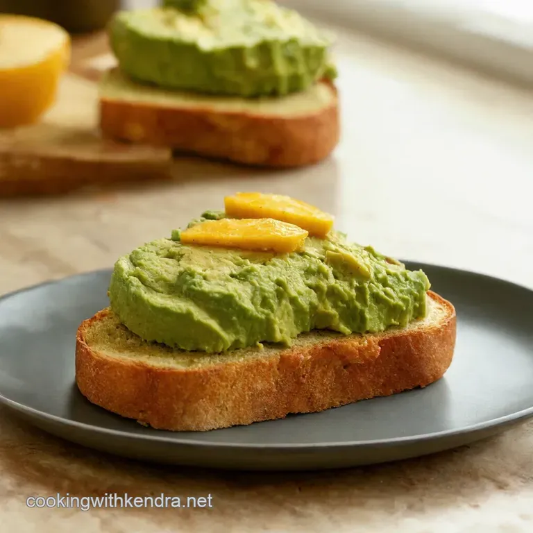 Avocado Toast 20 Everything Bagel Seasoned with a Poached Egg presentation