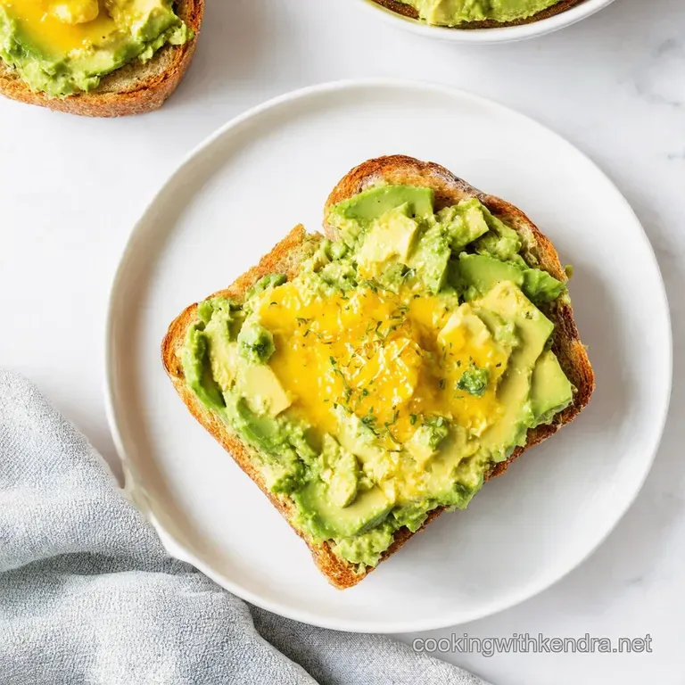 Avocado Toast 20 Everything Bagel Seasoned with a Poached Egg