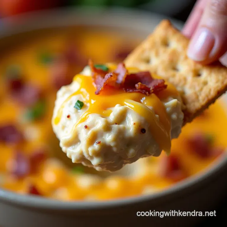 The Ultimate Game Day Gobble Creamy Warm Bacon Cheddar Dip