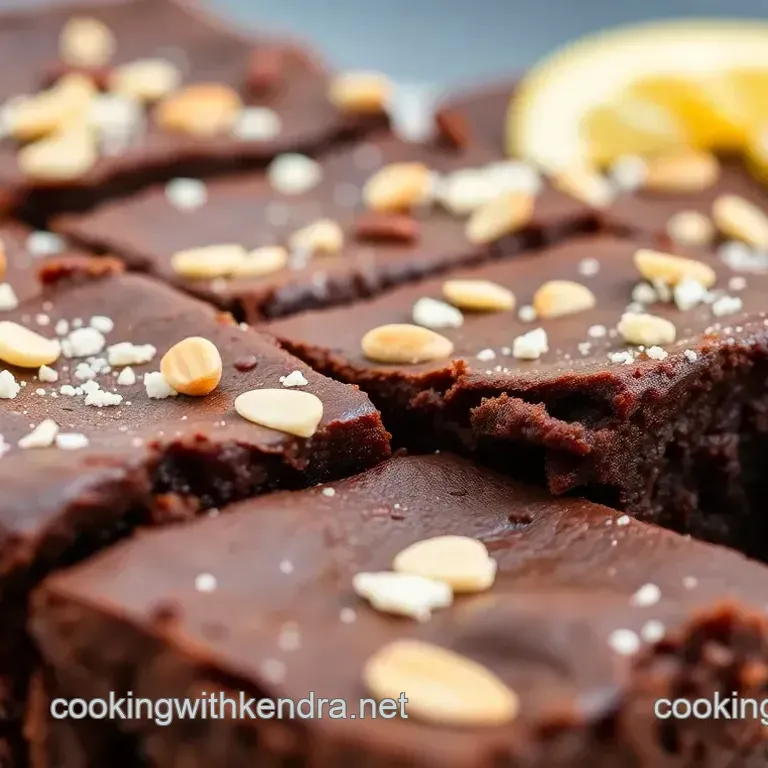 Nutty Cosmic Brownies: Guilt-Free Almond Flour Delight