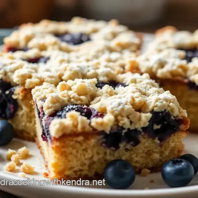 Blueberry Crumb Cakes