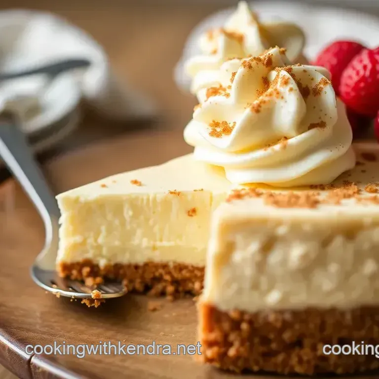 Easy & Creamy No-Butter Cheesecake